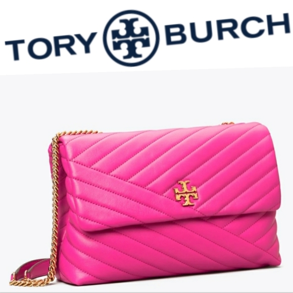Tory Burch Handbags - 💗New Tory Burch CHEVRON CONVERTIBLE SHOULDER BAG